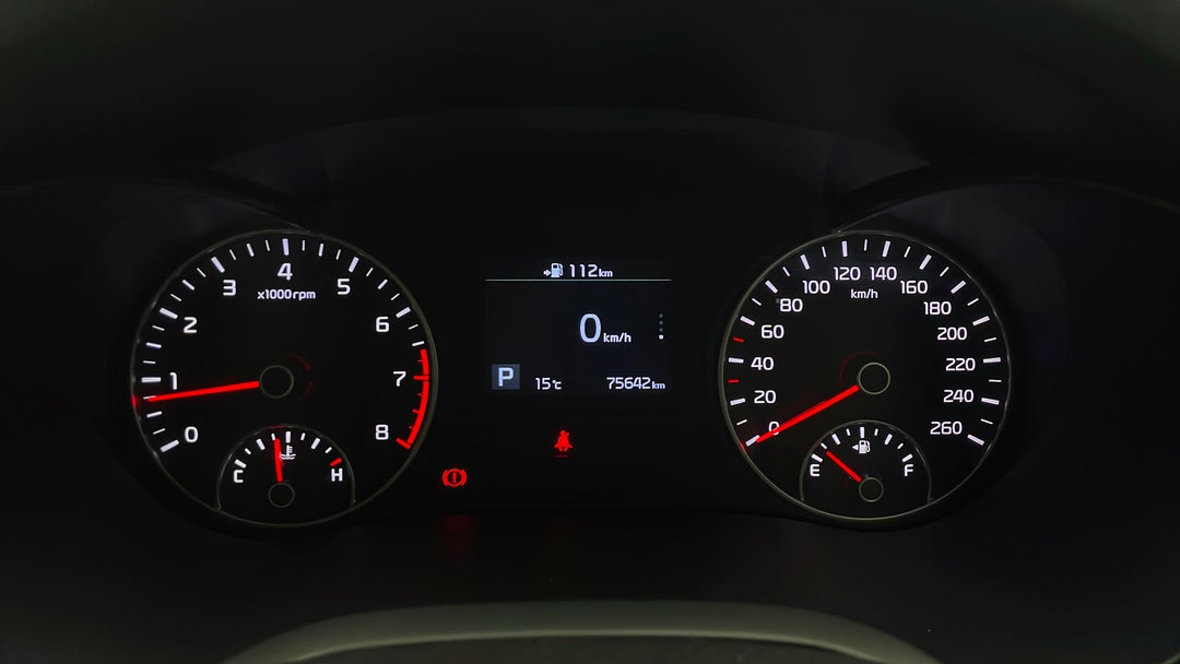 2018 Kia Optima Si, Automatic, 75642 km, Odometer View