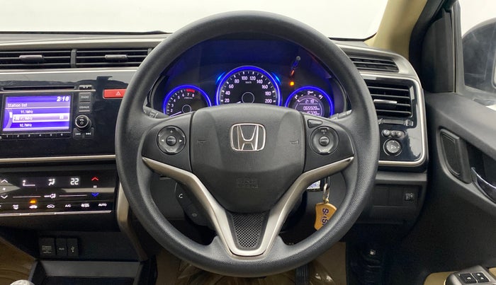 2015 Honda City V MT PETROL, Petrol, Manual, 65,973 km, Steering Wheel Close Up