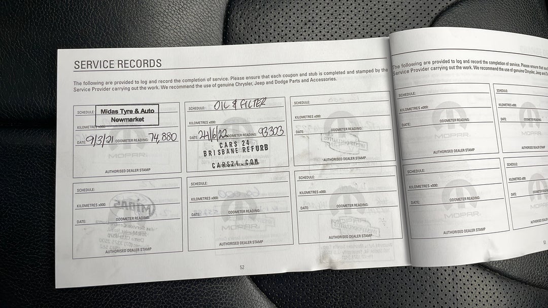 2016 Jeep Cherokee Longitude (4x4), Automatic, 93303 km, Service History