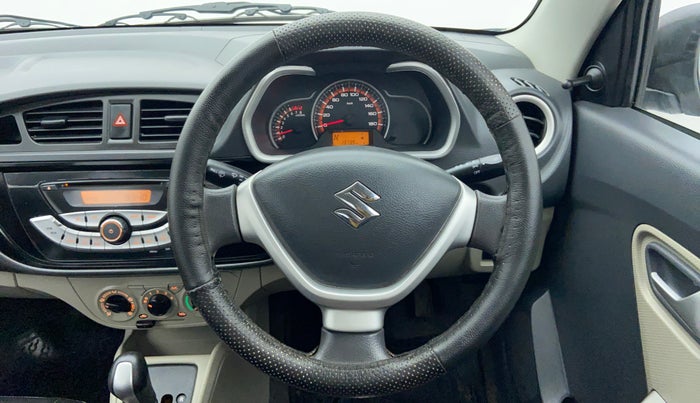 2017 Maruti Alto K10 VXI (O) AMT, Petrol, Automatic, 13,739 km, Steering Wheel Close-up