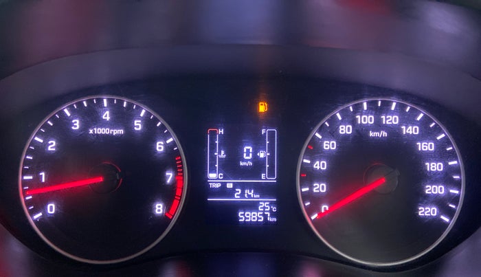 2018 Hyundai Elite i20 ASTA 1.2, Petrol, Manual, 59,857 km, Odometer Image
