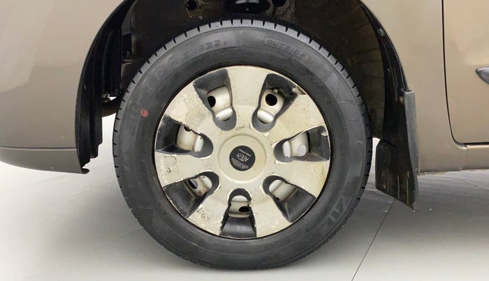 2011 Maruti Wagon R 1.0 LXI, Petrol, Manual, 55,061 km, Left Front Wheel