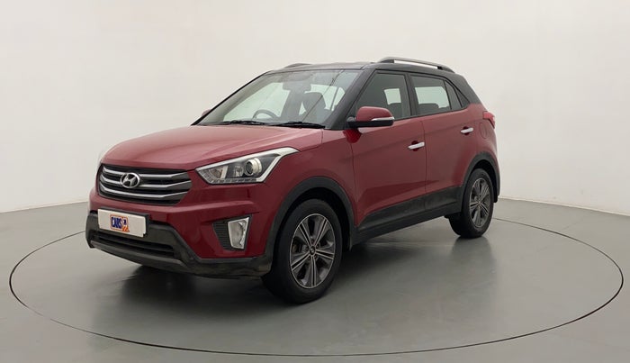 2017 Hyundai Creta SX PLUS AT 1.6 PETROL, Petrol, Automatic, 86,283 km, Left Front Diagonal