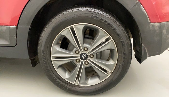 2017 Hyundai Creta SX PLUS AT 1.6 PETROL, Petrol, Automatic, 86,283 km, Left Rear Wheel