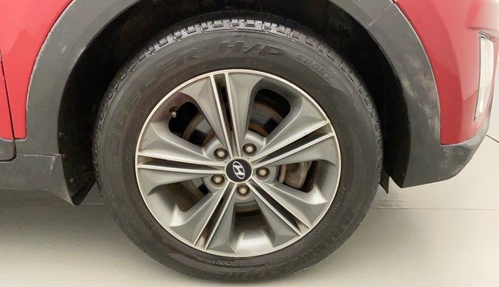 2017 Hyundai Creta SX PLUS AT 1.6 PETROL, Petrol, Automatic, 86,283 km, Right Front Wheel