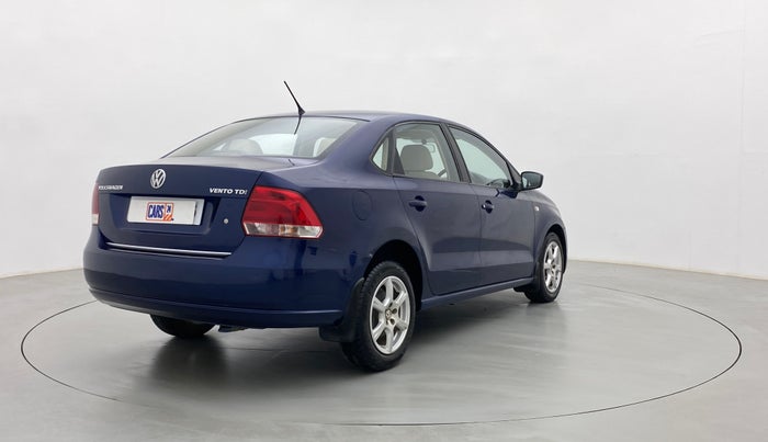 2013 Volkswagen Vento HIGHLINE DIESEL 1.6, Diesel, Manual, 90,332 km, Right Back Diagonal