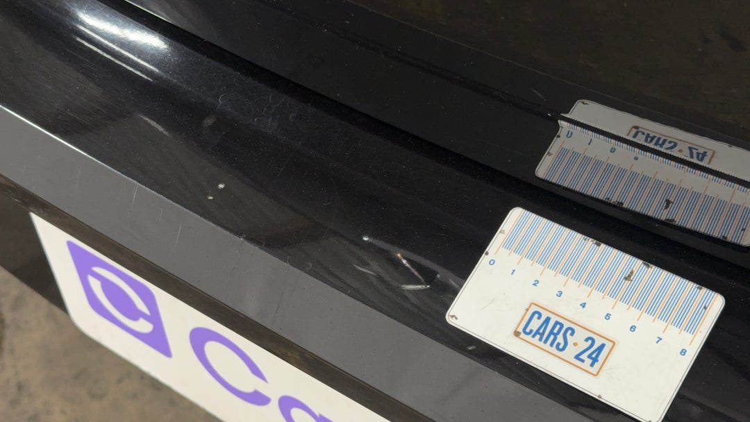 Bumper Rear Scratch