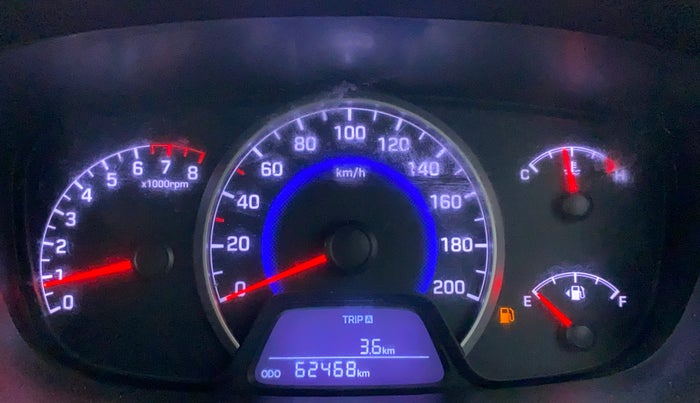 2016 Hyundai Grand i10 MAGNA 1.2 VTVT, Petrol, Manual, 62,566 km, Odometer Image