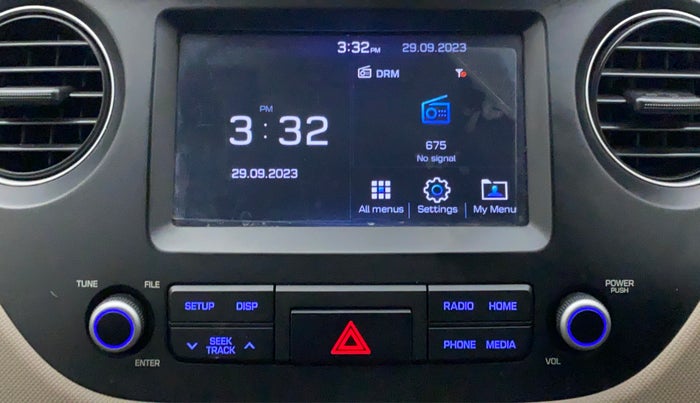 2018 Hyundai Grand i10 SPORTZ 1.2 KAPPA VTVT, CNG, Manual, 47,253 km, Infotainment System