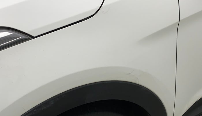 2019 Hyundai Creta SX AT 1.6 PETROL, Petrol, Automatic, 60,670 km, Left fender - Minor scratches