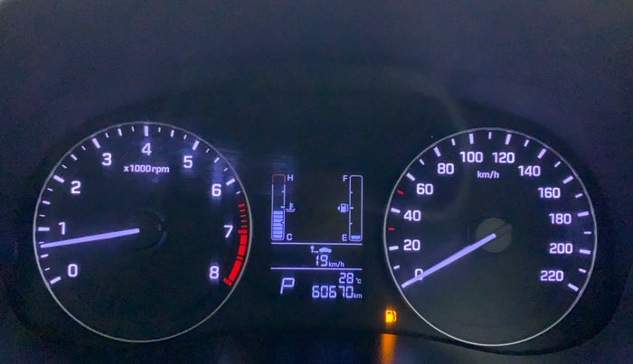 2019 Hyundai Creta SX AT 1.6 PETROL, Petrol, Automatic, 60,670 km, Odometer Image