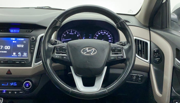 2019 Hyundai Creta SX AT 1.6 PETROL, Petrol, Automatic, 60,670 km, Steering Wheel Close Up