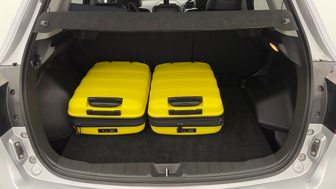 Boot Inside View with Luggage