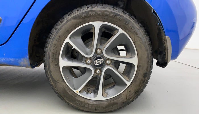 2018 Hyundai Grand i10 SPORTZ AT 1.2 KAPPA VTVT, Petrol, Automatic, 18,804 km, Left Rear Wheel