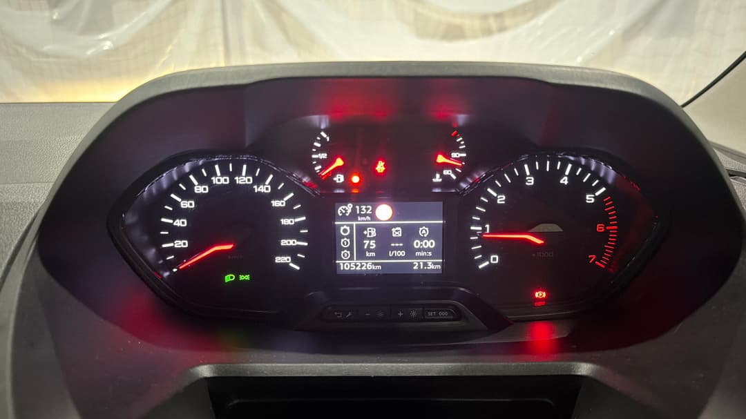 2021 Peugeot Partner Lwb, Automatic, 105226 km, Odometer View