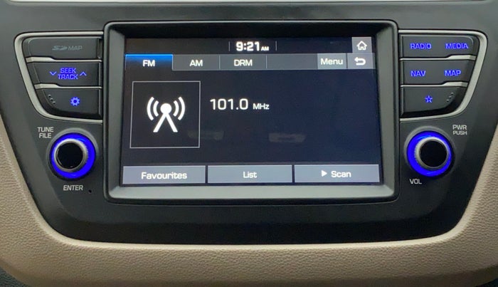 2019 Hyundai Elite i20 SPORTZ PLUS  1.2 CVT, Petrol, Automatic, 31,850 km, Infotainment System