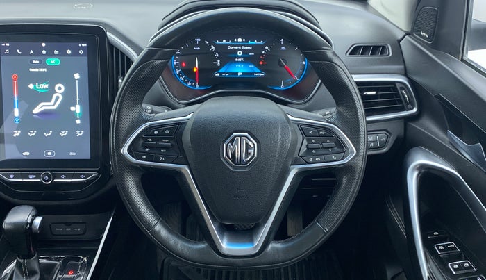 2019 MG HECTOR SHARP DCT PETROL, Petrol, Automatic, 74,248 km, Steering Wheel Close Up