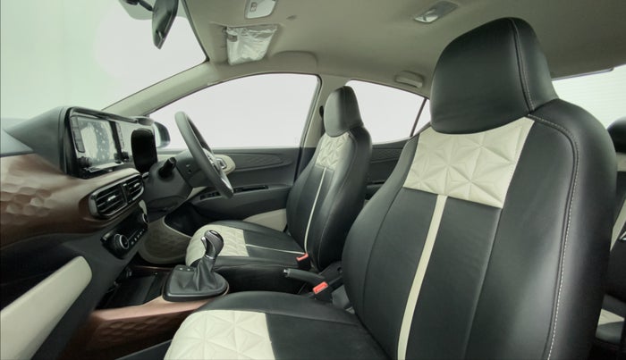 2021 Hyundai AURA SX PLUS 1.2 AMT, Petrol, Automatic, 18,401 km, Right Side Front Door Cabin