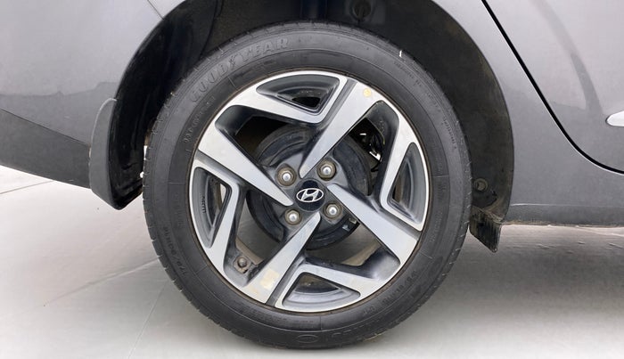 2021 Hyundai AURA SX PLUS 1.2 AMT, Petrol, Automatic, 18,401 km, Right Rear Wheel