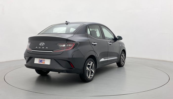 2021 Hyundai AURA SX PLUS 1.2 AMT, Petrol, Automatic, 18,401 km, Right Back Diagonal