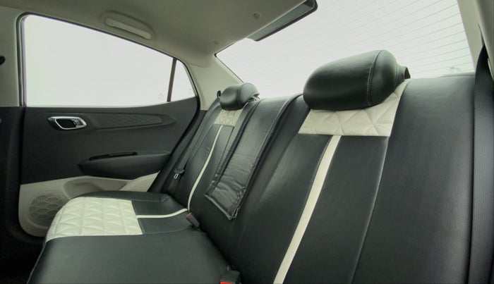 2021 Hyundai AURA SX PLUS 1.2 AMT, Petrol, Automatic, 18,401 km, Right Side Rear Door Cabin