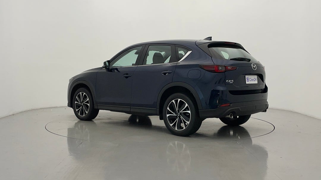 2025 Mazda CX-5 G25 Touring (AWD), Automatic, 5640 km, Left Back Diagonal (45- Degree) View