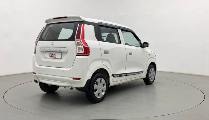 2021 Maruti New Wagon-R VXI 1.0 AMT, Petrol, Automatic, 14,885 km, Right Back Diagonal