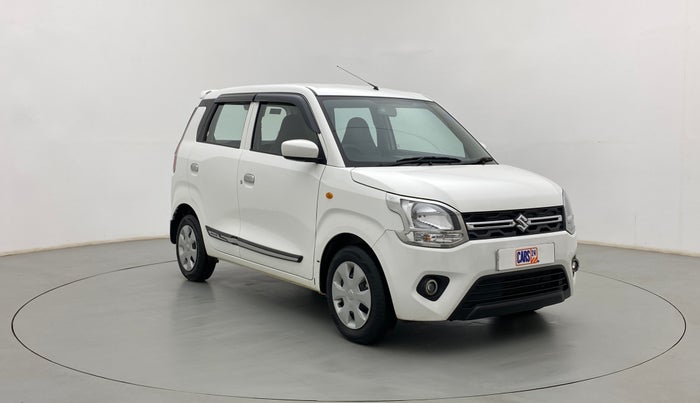 2021 Maruti New Wagon-R VXI 1.0 AMT, Petrol, Automatic, 14,885 km, Right Front Diagonal