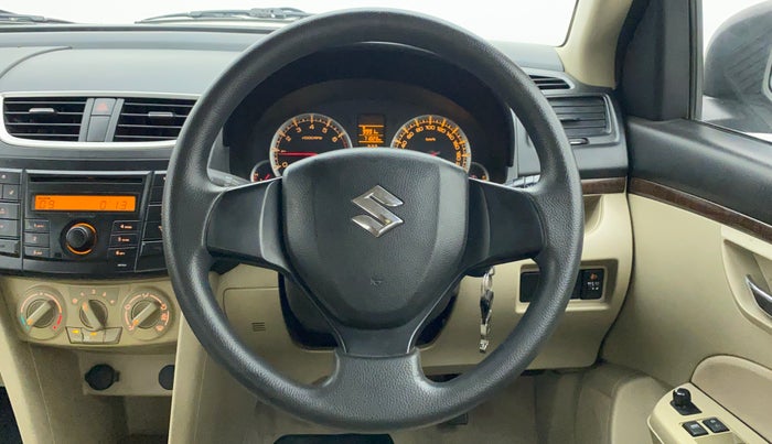 2013 Maruti Swift Dzire VXI, Petrol, Manual, 71,098 km, Steering Wheel Close Up