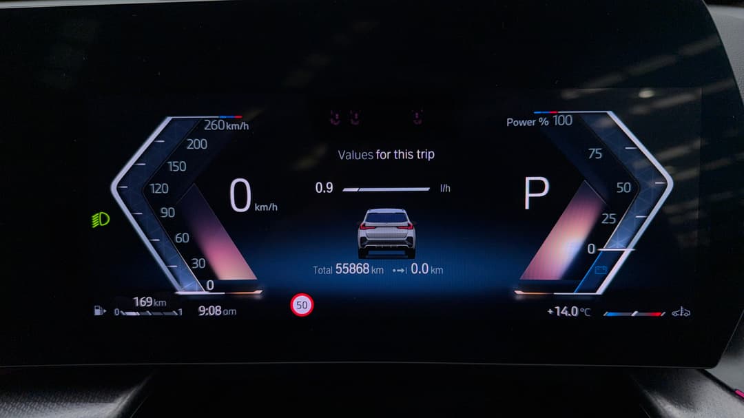 2023 BMW X1 xDrive20i M Sport, Automatic, 55868 km, Odometer View