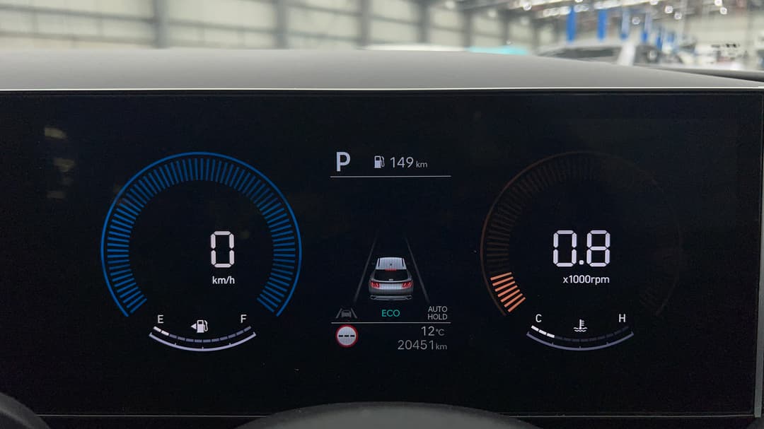 2025 Hyundai Tucson (FWD), Automatic, 20451 km, Odometer View