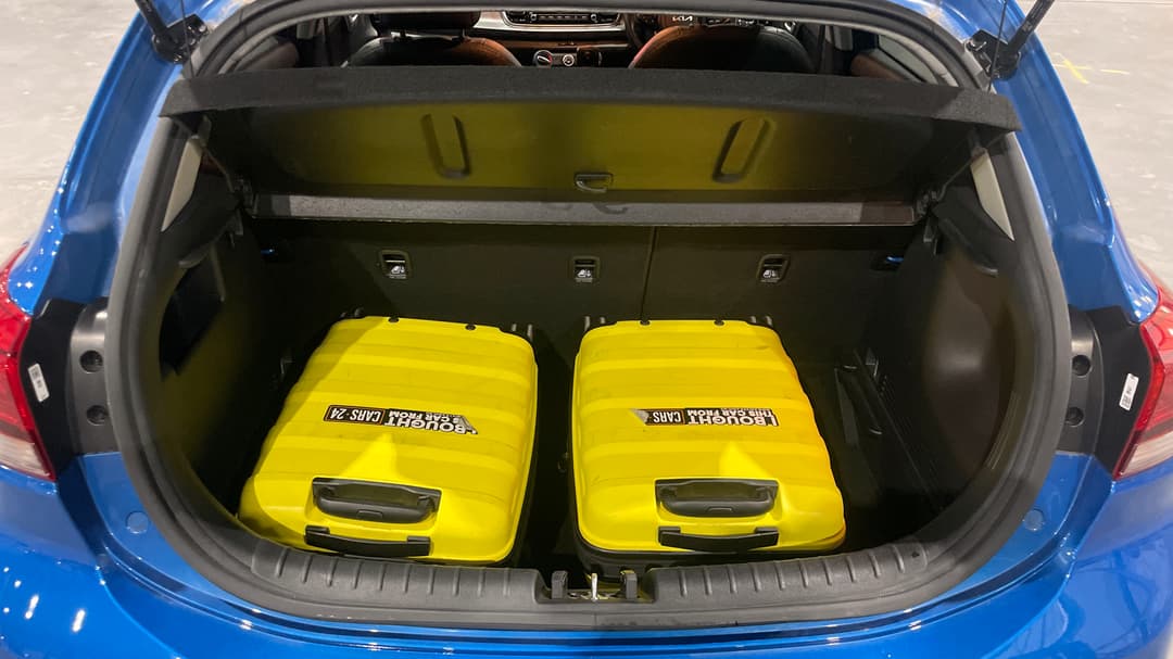 2022 Kia Rio Sx, Automatic, 41399 km, Boot Inside View with Luggage