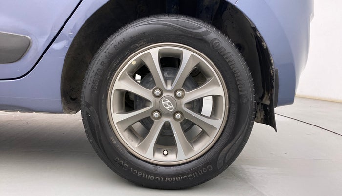 2013 Hyundai Grand i10 ASTA 1.2 KAPPA VTVT, Petrol, Manual, 75,892 km, Left Rear Wheel
