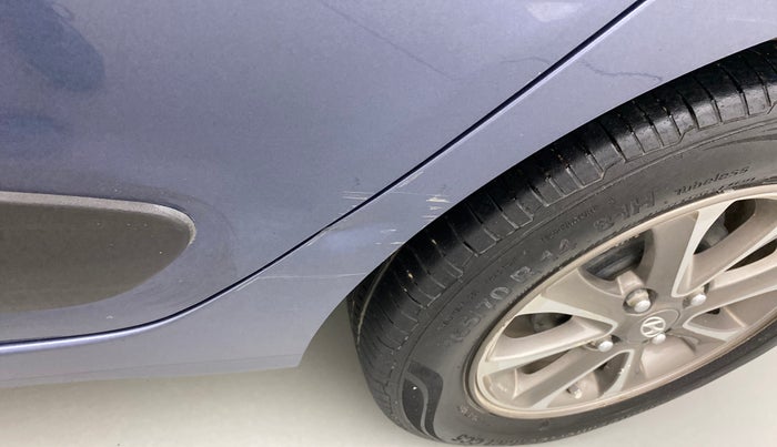 2013 Hyundai Grand i10 ASTA 1.2 KAPPA VTVT, Petrol, Manual, 75,892 km, Left quarter panel - Slightly dented