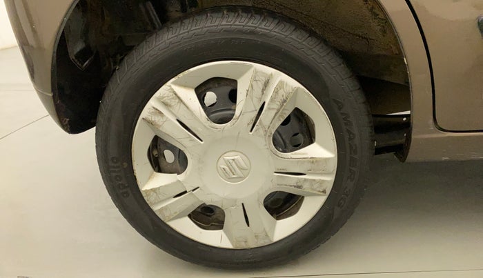 2017 Maruti Wagon R 1.0 VXI, Petrol, Manual, 19,020 km, Right Rear Wheel