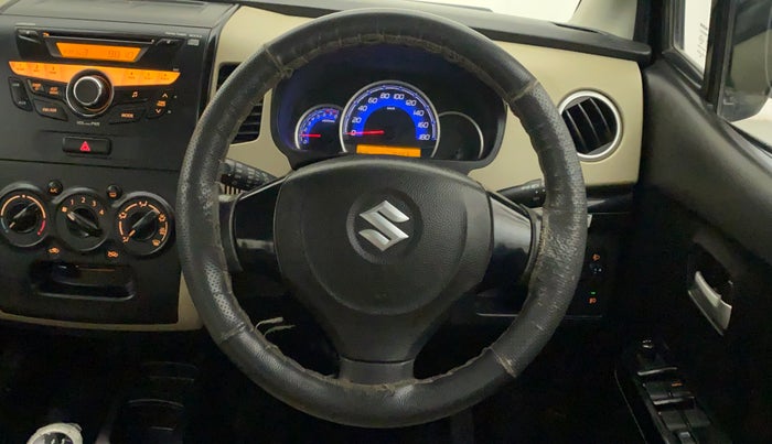 2017 Maruti Wagon R 1.0 VXI, Petrol, Manual, 19,020 km, Steering Wheel Close Up