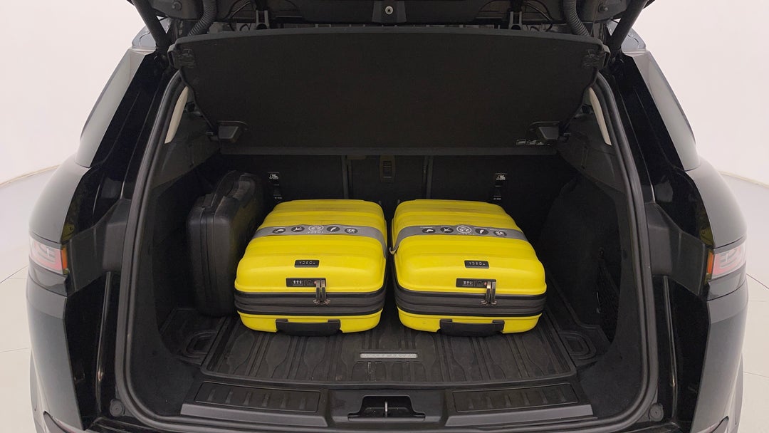 Boot Inside View with Luggage