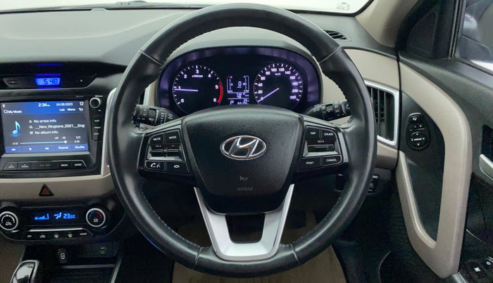 2019 Hyundai Creta SX AT 1.6 DIESEL, Diesel, Automatic, 94,329 km, Steering Wheel Close Up
