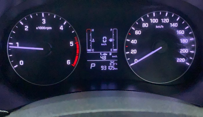 2019 Hyundai Creta SX AT 1.6 DIESEL, Diesel, Automatic, 94,329 km, Odometer Image