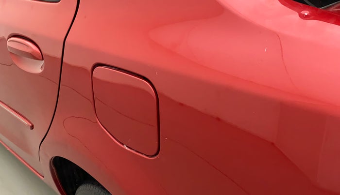 2014 Toyota Etios G, Petrol, Manual, 76,413 km, Left quarter panel - Slightly dented