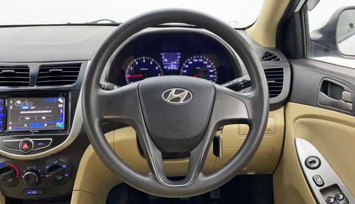 2016 Hyundai Verna FLUIDIC 1.4 VTVT, Petrol, Manual, 67,905 km, Steering Wheel