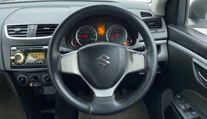 2014 Maruti Swift VXI D, Petrol, Manual, 37,484 km, Steering Wheel Close Up