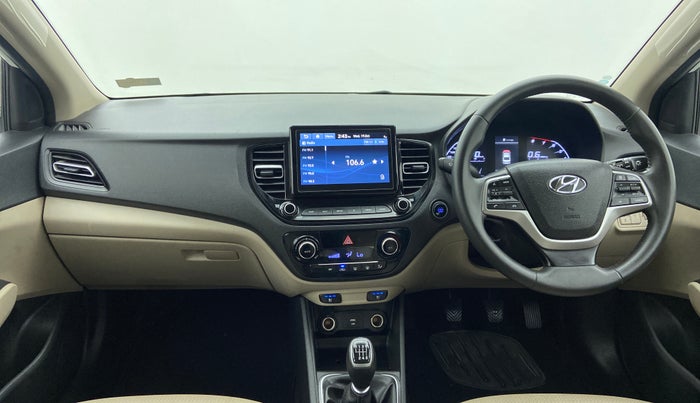 2020 Hyundai Verna SX(O) PETROL MT, Petrol, Manual, 12,416 km, Dashboard
