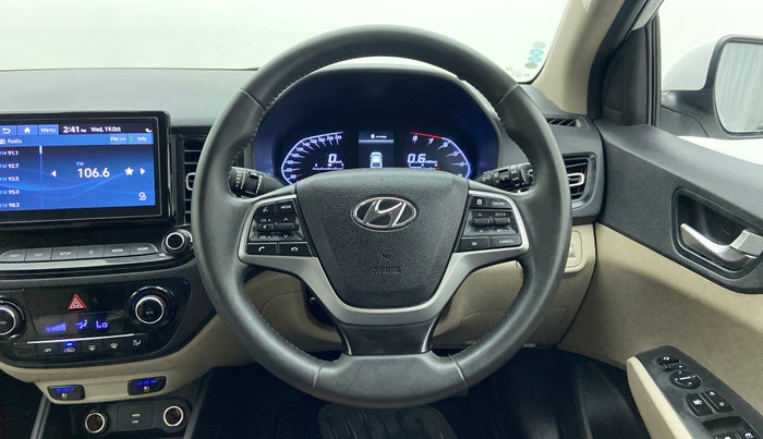 2020 Hyundai Verna SX(O) PETROL MT, Petrol, Manual, 12,416 km, Steering Wheel Close Up