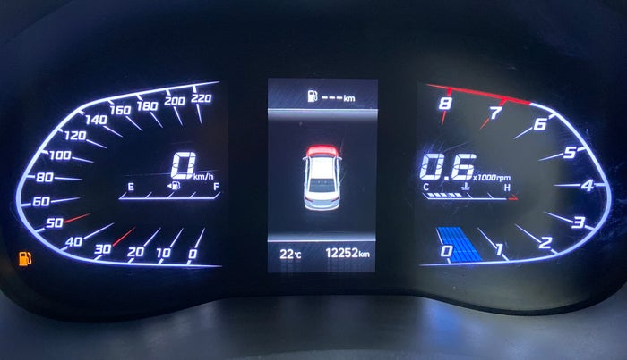 2020 Hyundai Verna SX(O) PETROL MT, Petrol, Manual, 12,416 km, Odometer Image