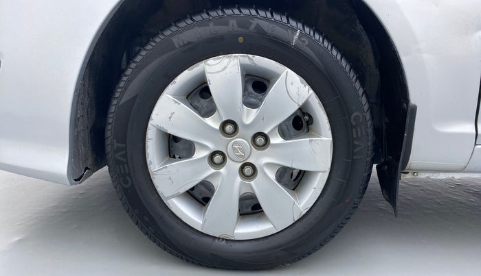 2010 Hyundai Verna TRANSFORM 1.6 VTVT, Petrol, Manual, 63,969 km, Left Front Wheel