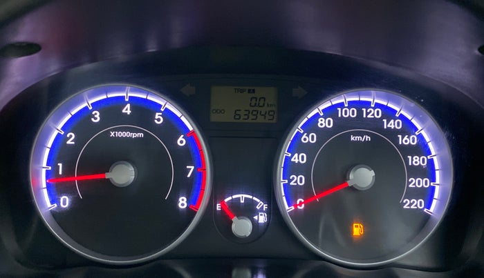 2010 Hyundai Verna TRANSFORM 1.6 VTVT, Petrol, Manual, 63,969 km, Odometer Image