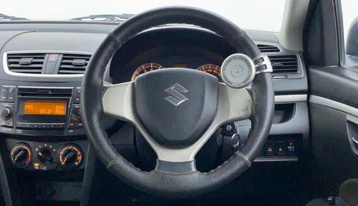 2015 Maruti Swift VXI, Petrol, Manual, 39,837 km, Steering Wheel Close Up