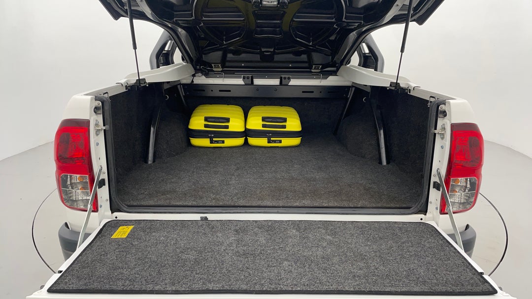 Boot Inside View with Luggage