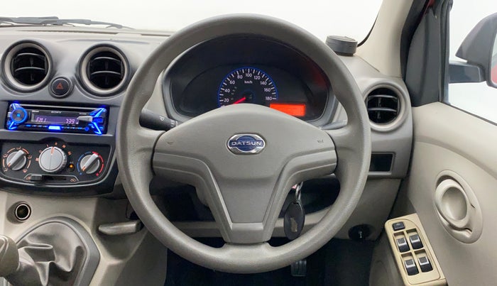 2016 Datsun Go Plus A, Petrol, Manual, 36,808 km, Steering Wheel Close Up